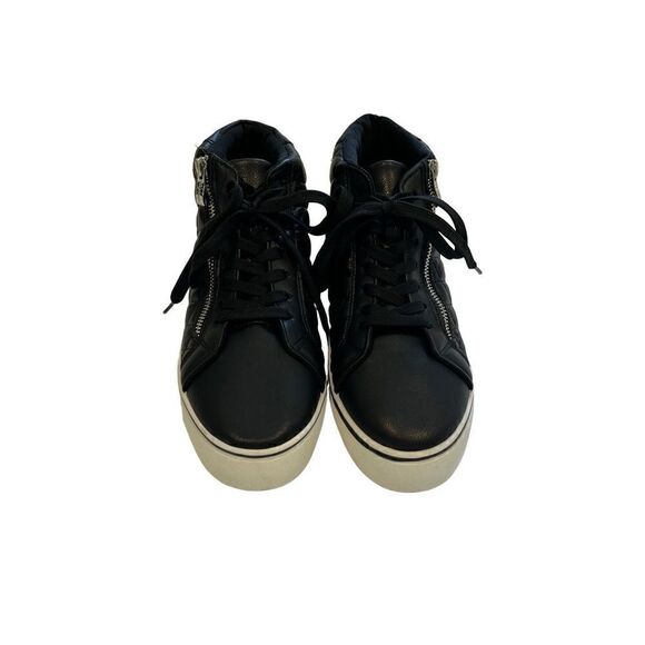 Wanted “Hudson” black platform sneakers - 8.5 - 🙂3/$15 - Picture 1 of 6